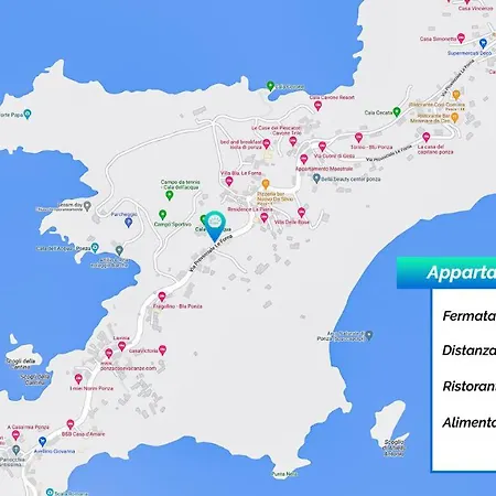 Апартаменты Bluponza - 5 Posti In Zona Mare - App Parigi